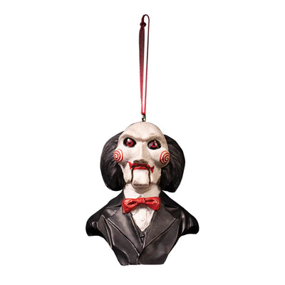 HOLIDAY HORRORS - SAW BILLY PUPPET ORNAMENT