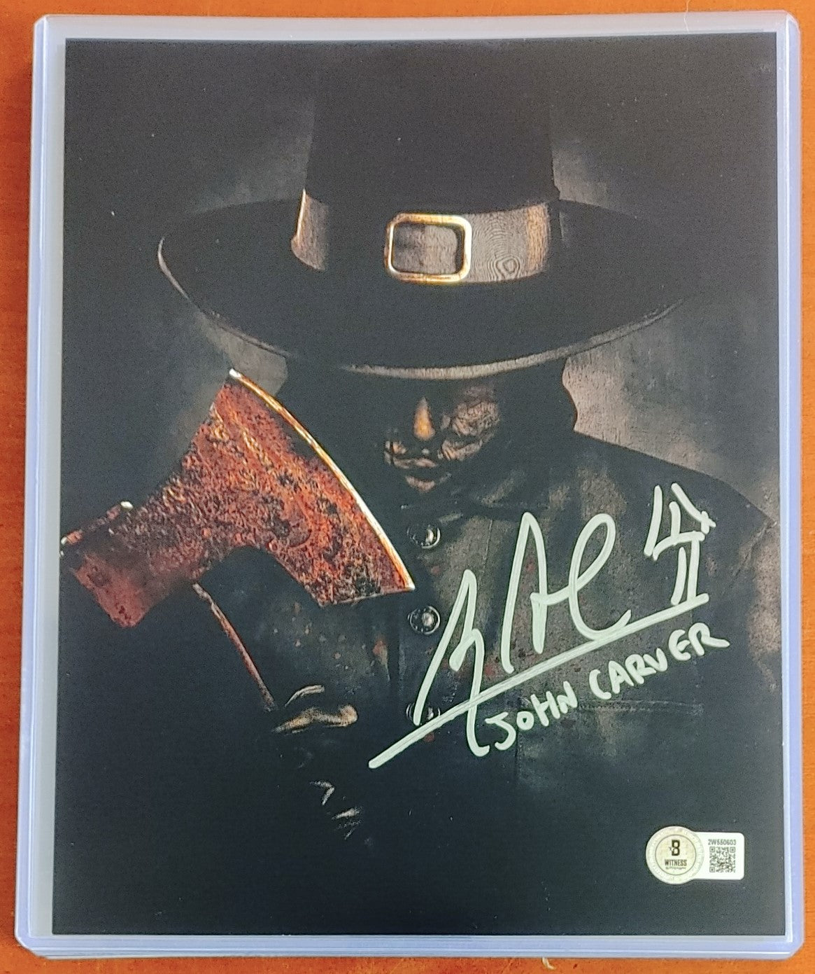 Alex Armbruster signed 8X10 photo W/ Beckett COA