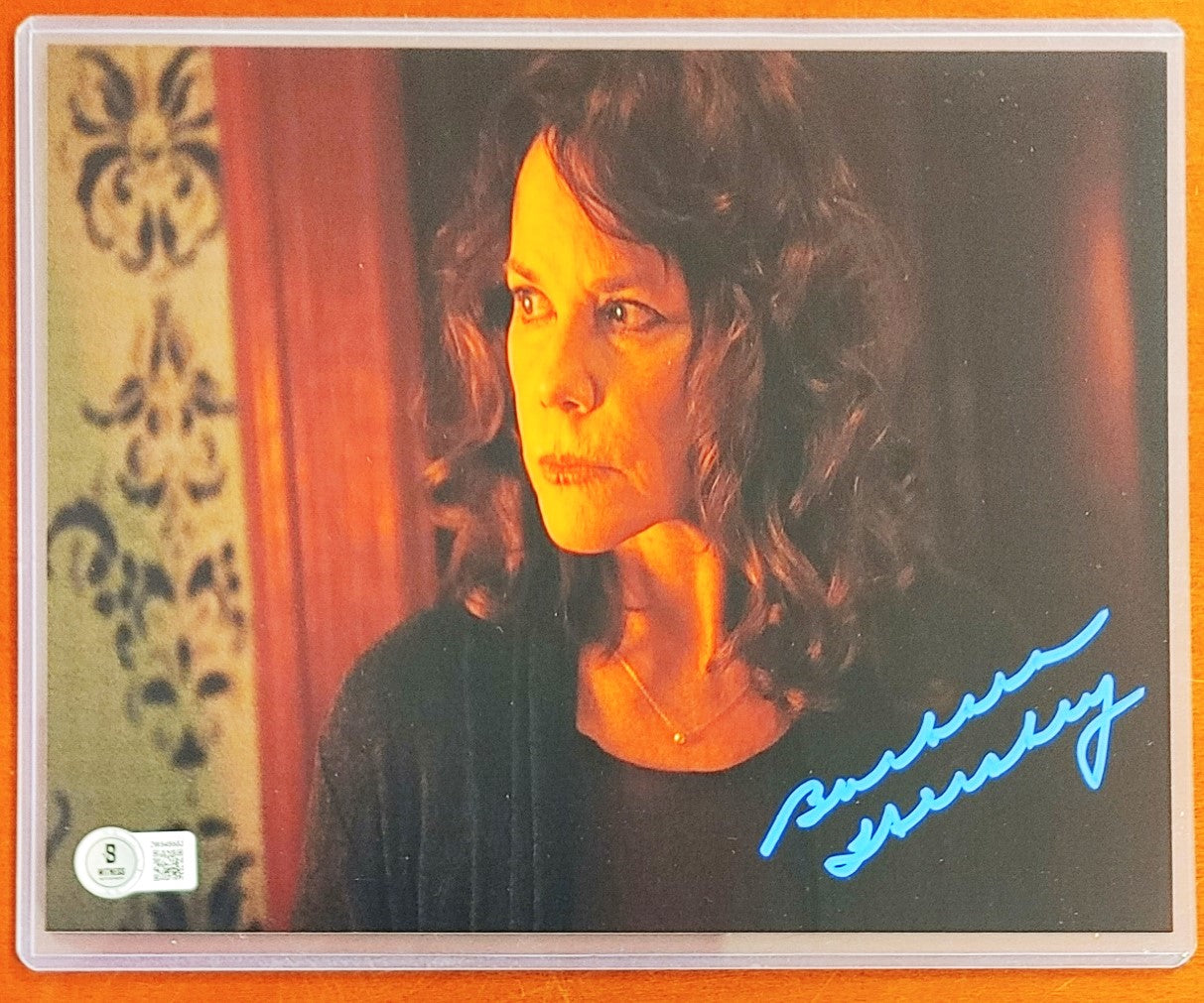 Barbara Hershey signed 8X10 photo W/ Beckett COA