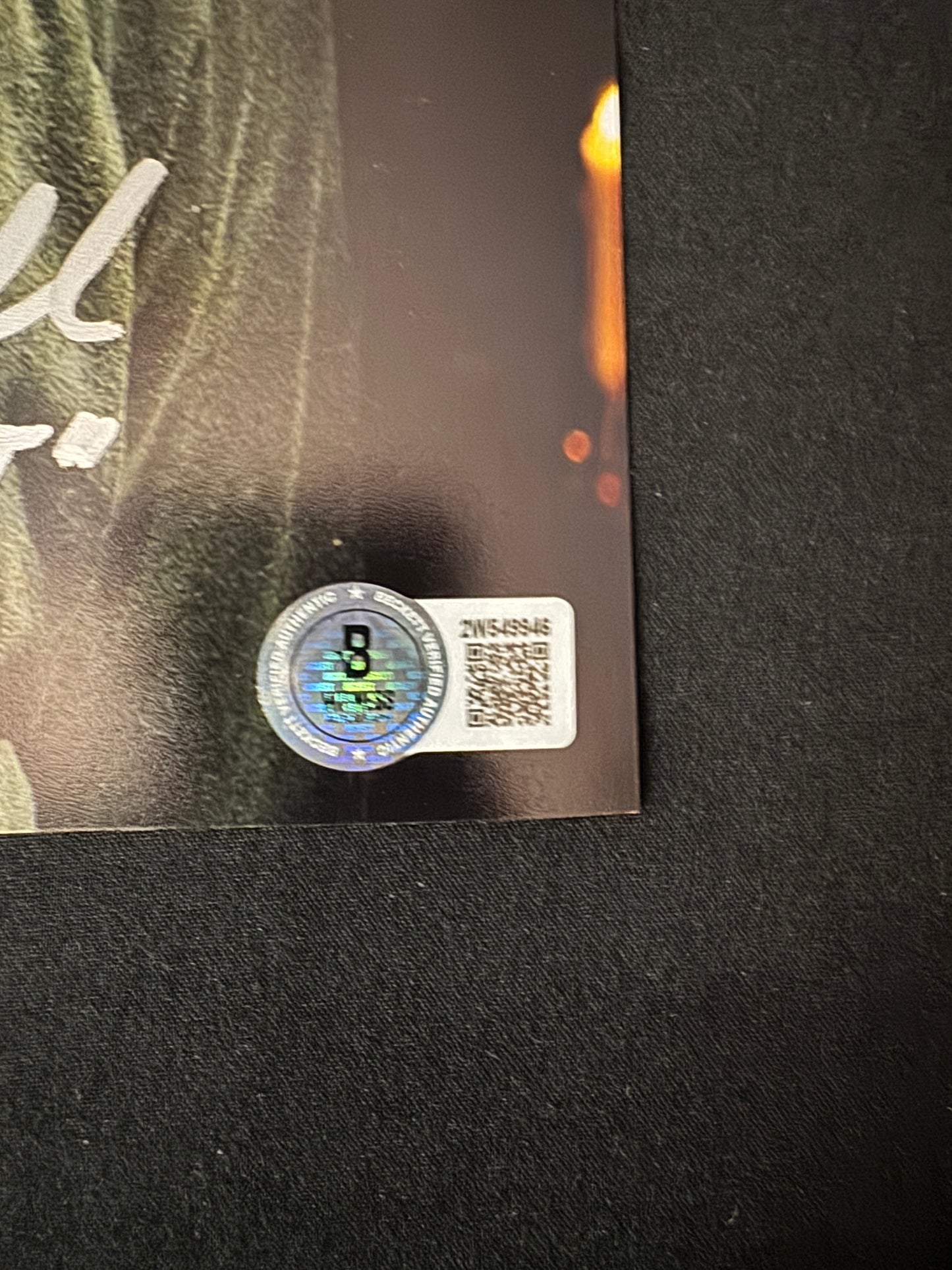 Tobin Bell & Shawnee Smith signed Saw 8x10 photo W/ Beckett witness COA