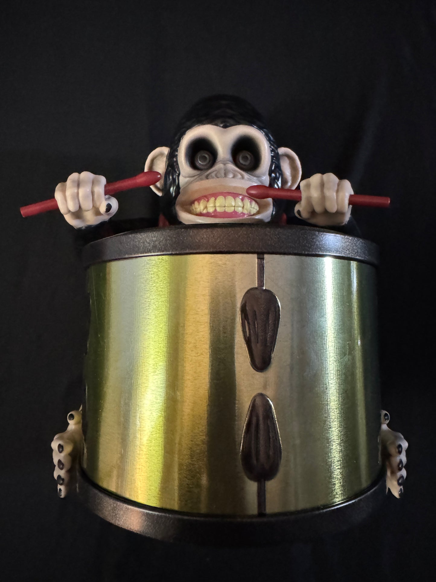 Osgood Perkins signed The Monkey Popcorn Bucket W/ Beckett COA