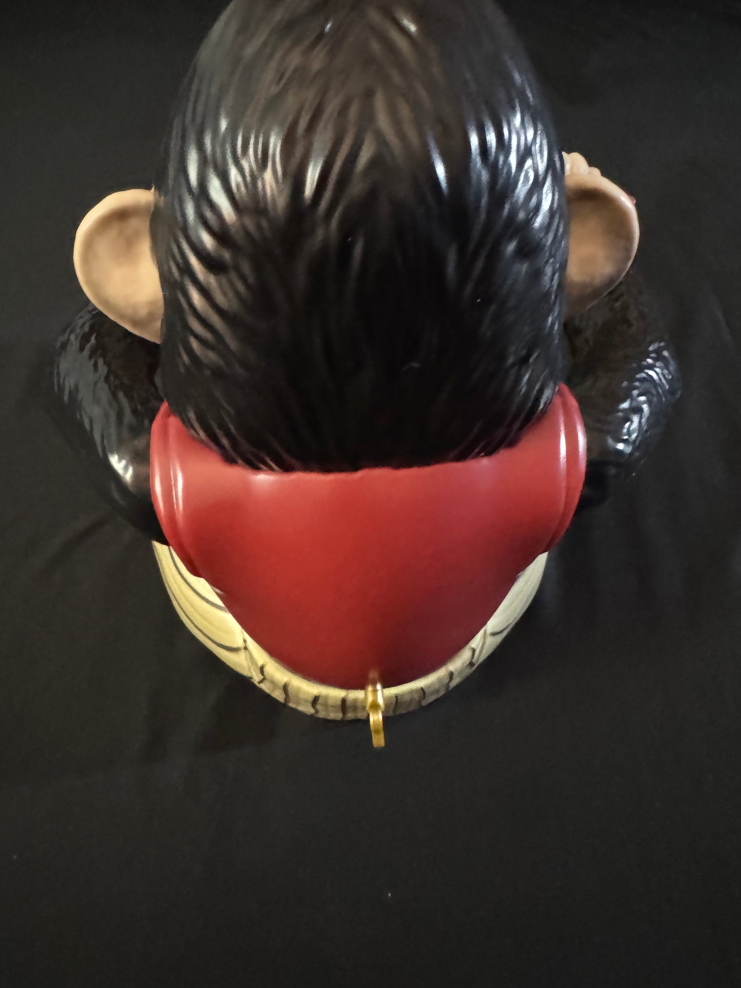 Osgood Perkins signed The Monkey Popcorn Bucket W/ Beckett COA