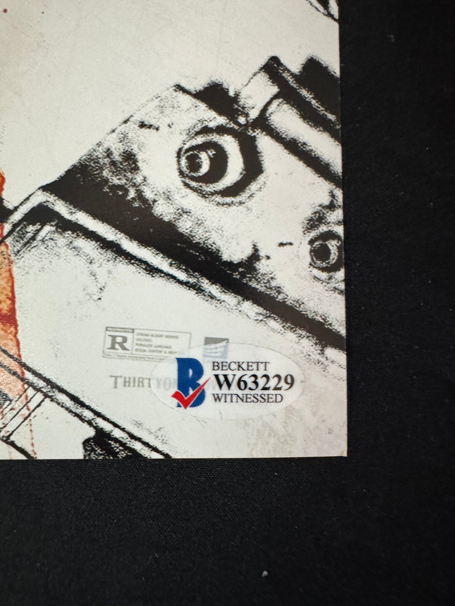 Lew Temple signed Rob Zombie's 31 8x10 photo W/ Beckett Witnessed COA