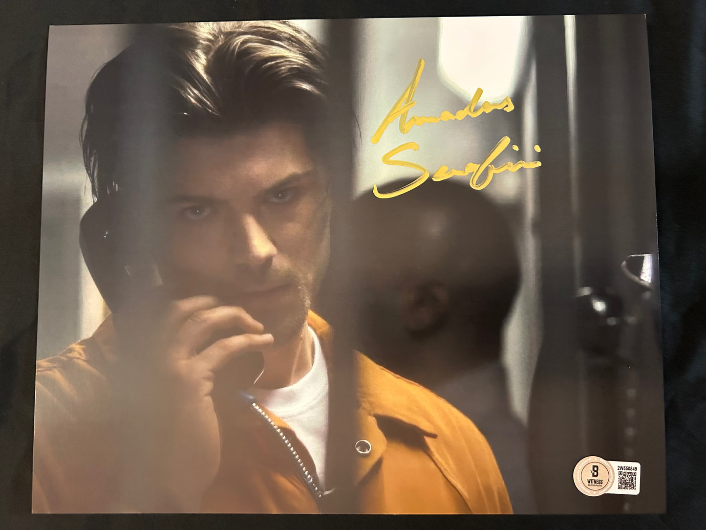Amadeus Serafini signed Scream The TV Series 8x10 photo W/Beckett witness COA