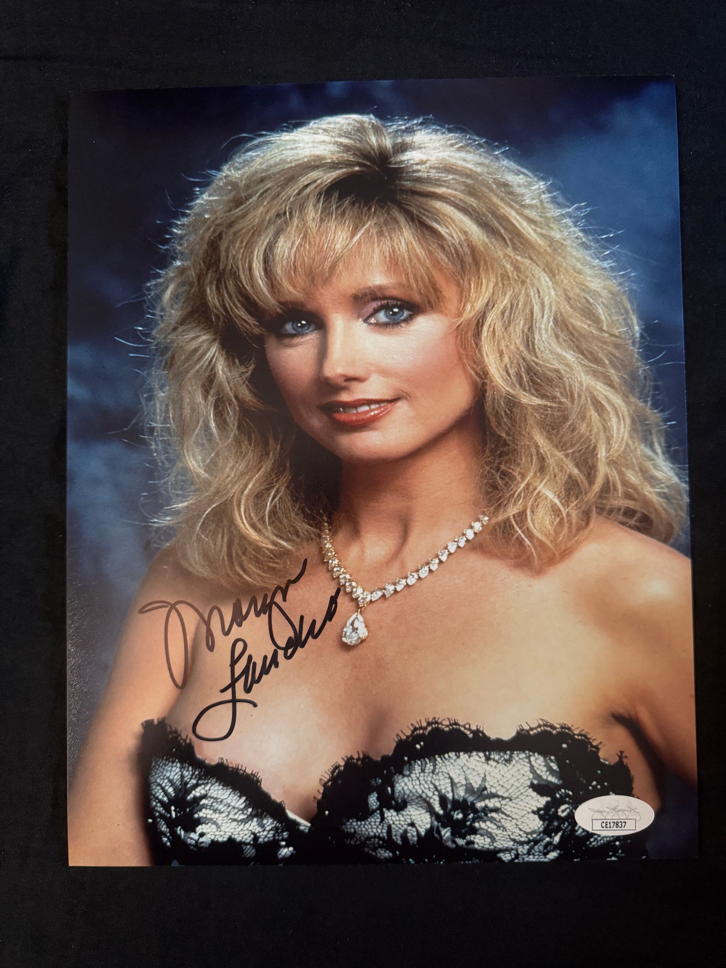 Morgan Fairchild signed 8X10 photo W/ JSA COA