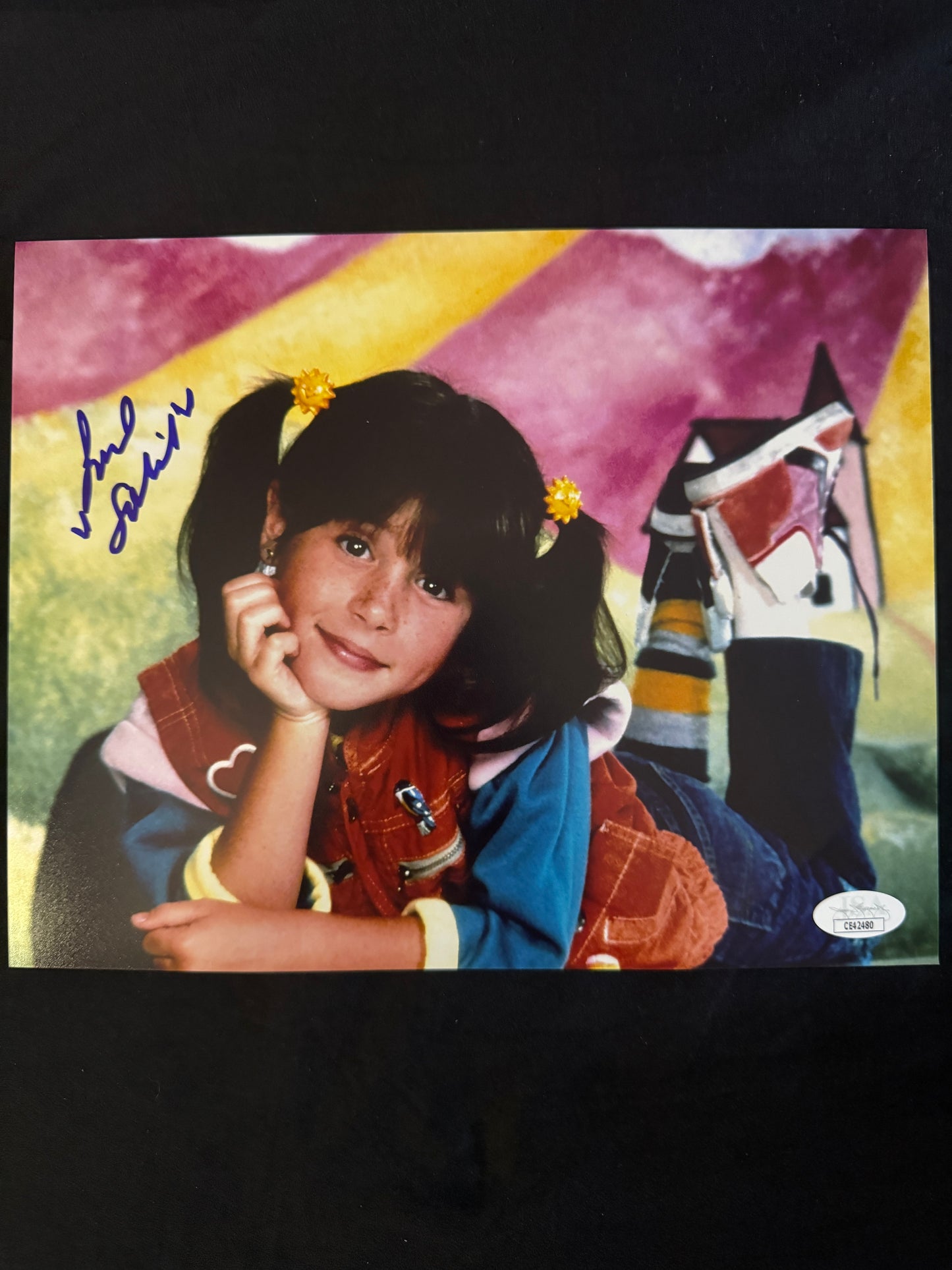 Soleil Moon Frye signed Punky Brewster 8X10 photo W/ JSA COA