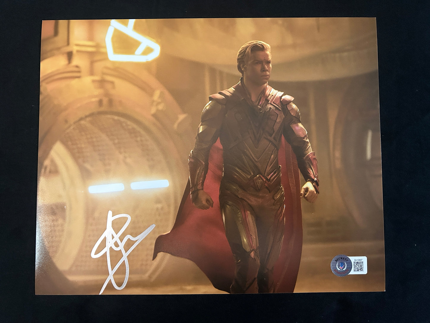 Will Poulter signed Guardians of the Galaxy 3 Adam Warlock 8x10 photo W/ Beckett COA