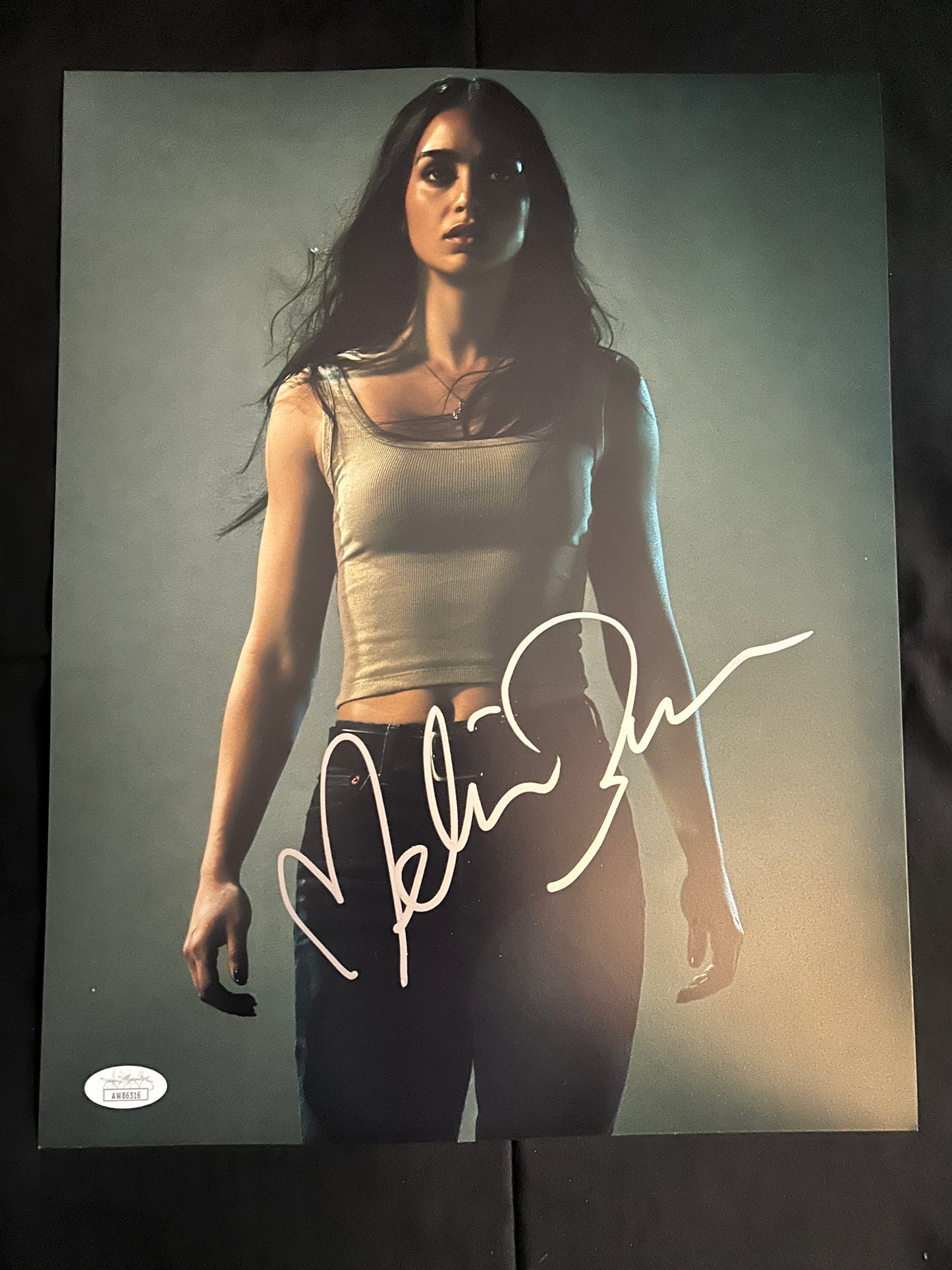 Melissa Barrera signed Scream 11x14 photo W/ JSA COA
