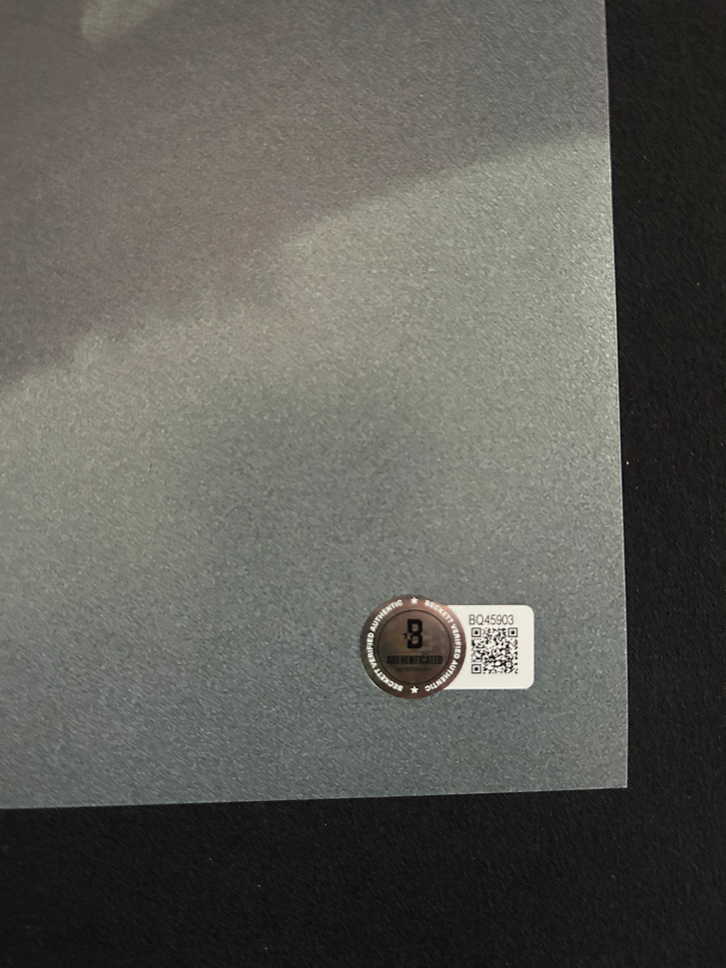 Osgood Perkins signed Longlegs 12x18 photo W/ Beckett COA