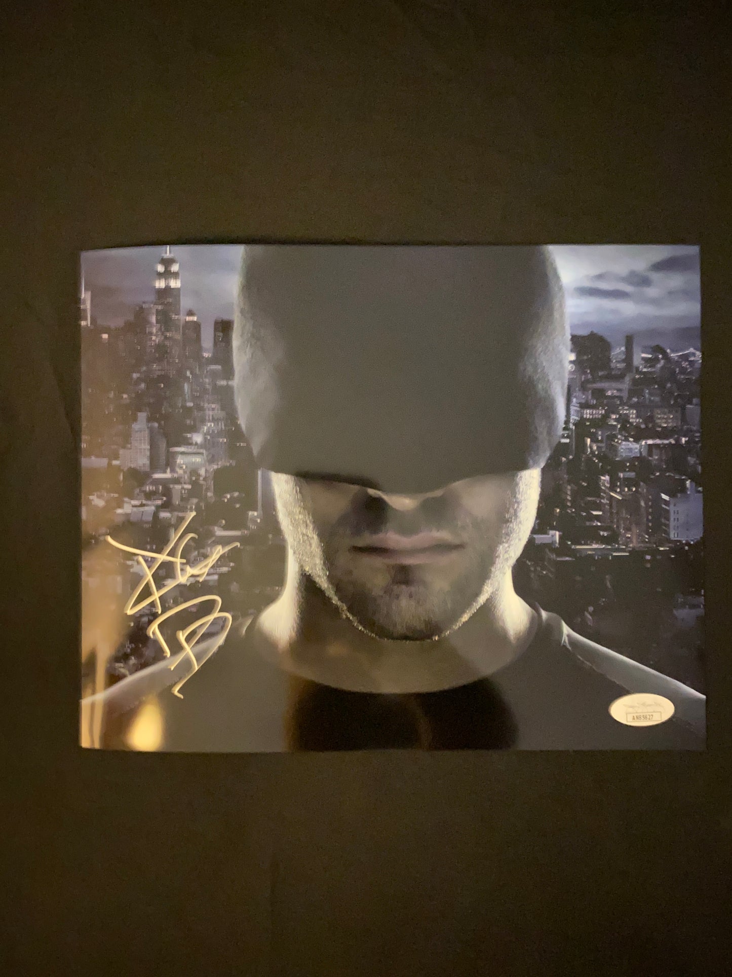 Charlie Cox Daredevil signed 8x10 photo W/ JSA COA