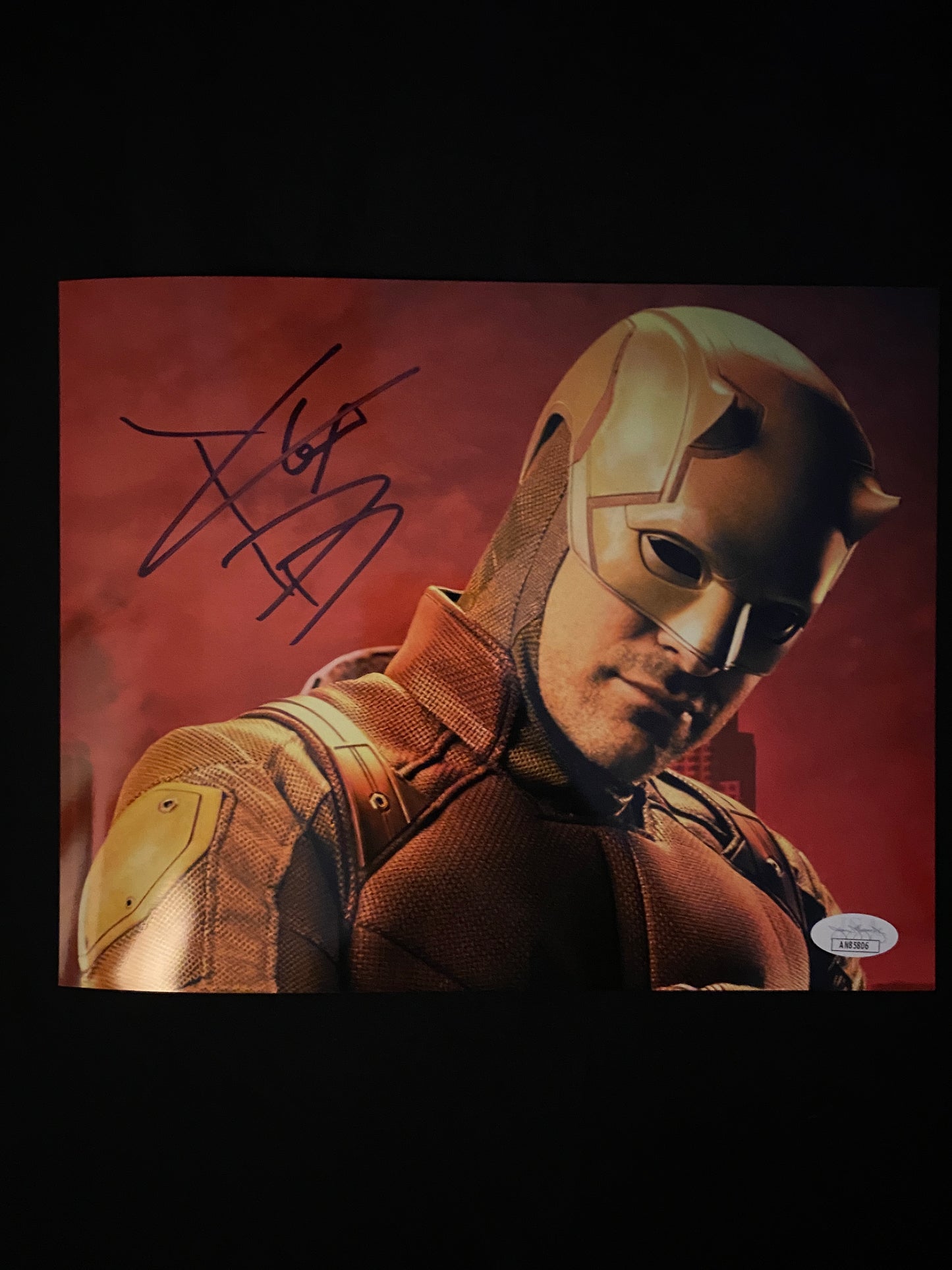 Charlie Cox Daredevil signed 8x10 photo W/ JSA COA