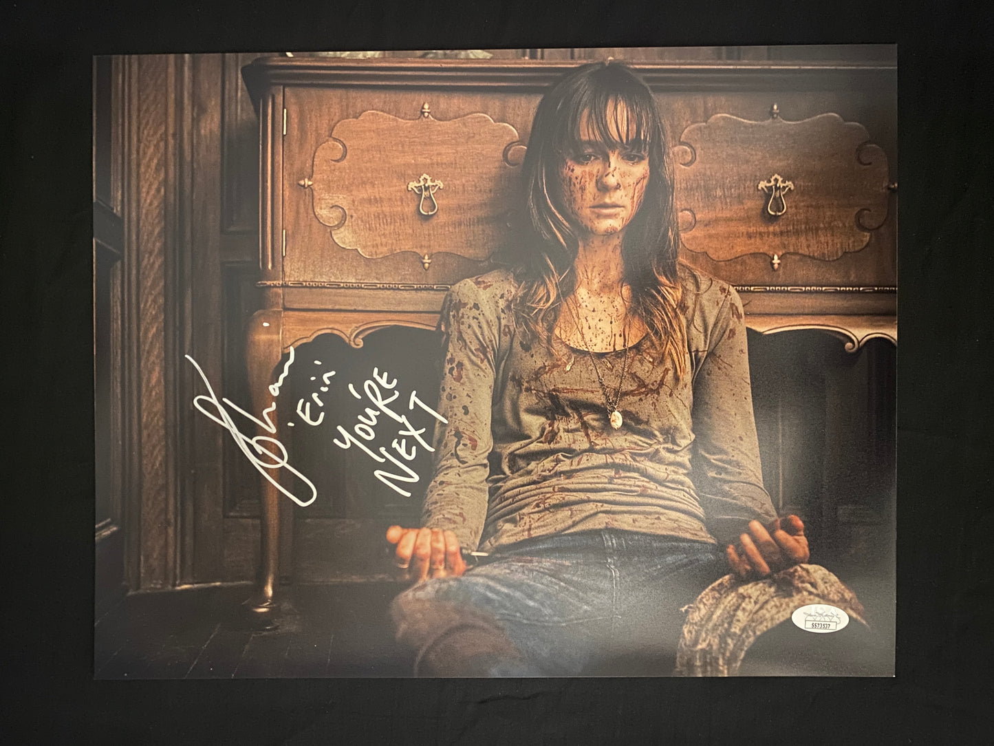 Sharni Vinson signed You're Next 11X14 Photo W/ JSA COA