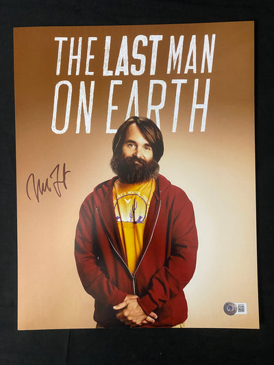 Will Forte signed "The Last Man On Earth" 11x14 photo W/ Beckett COA