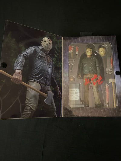 Ted White Signed Friday The 13th The Final Chapter Neca Figure W/ Beckett COA