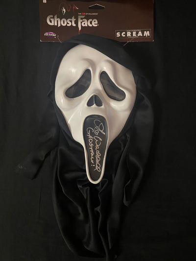 Lee Waddell signed Fun World Scream mask W/ JSA COA