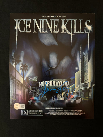 Spencer Charnas signed Ice Nine Kills 8X10 photo W/ Beckett Witnessed COA