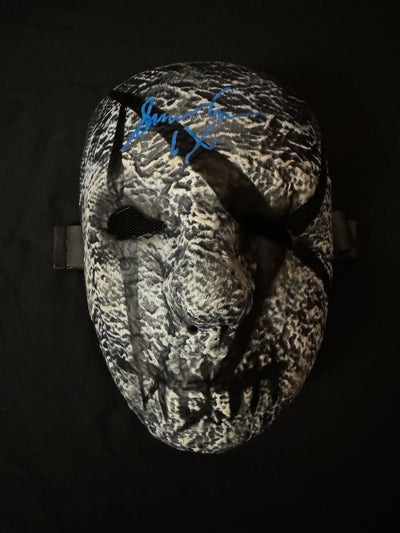 Spencer Charnas signed Ice Nine Kills Silence Mask W/ Beckett Witnessed COA