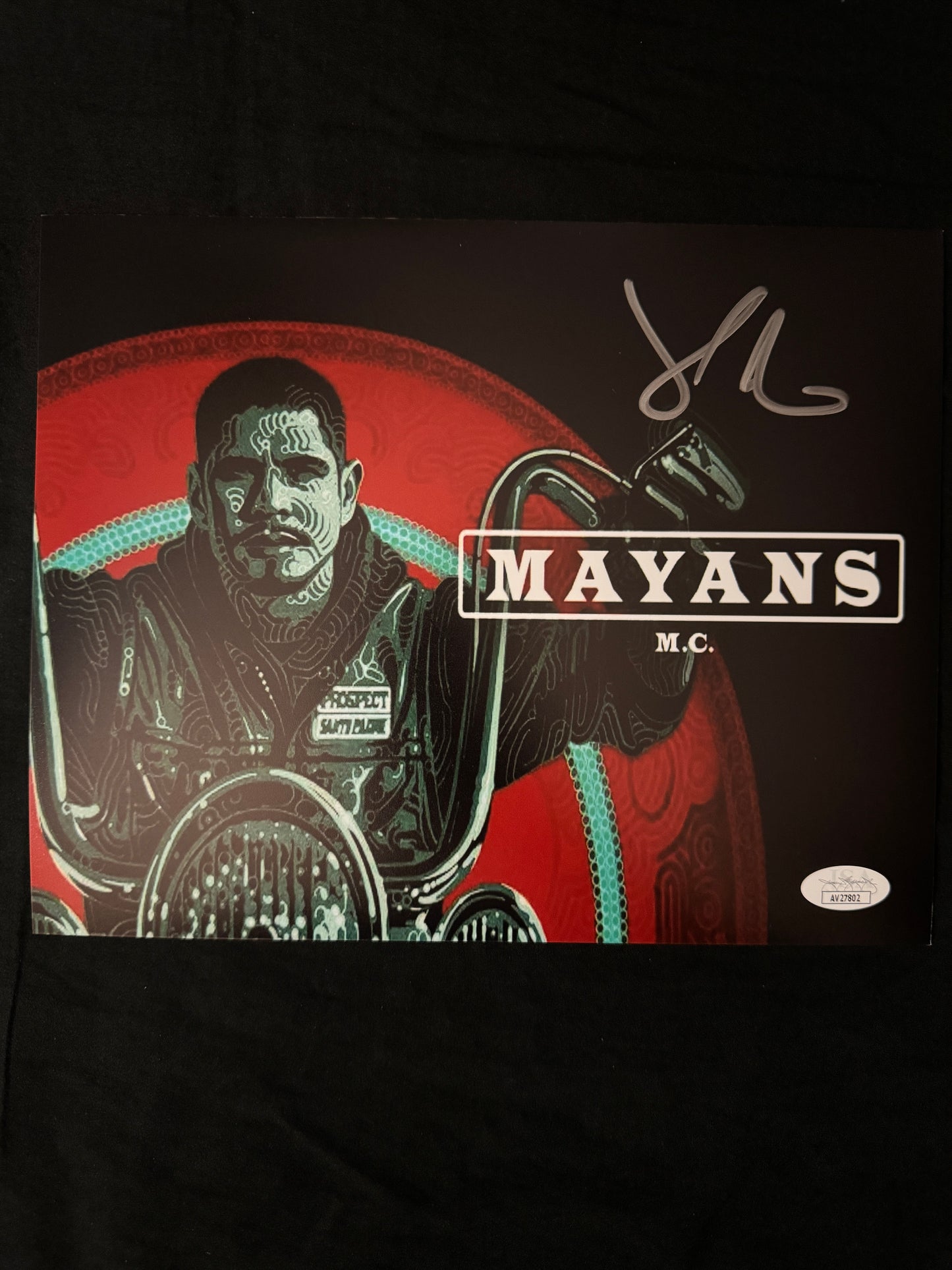 JD Pardo signed Mayans 8x10 photo W/ JSA COA