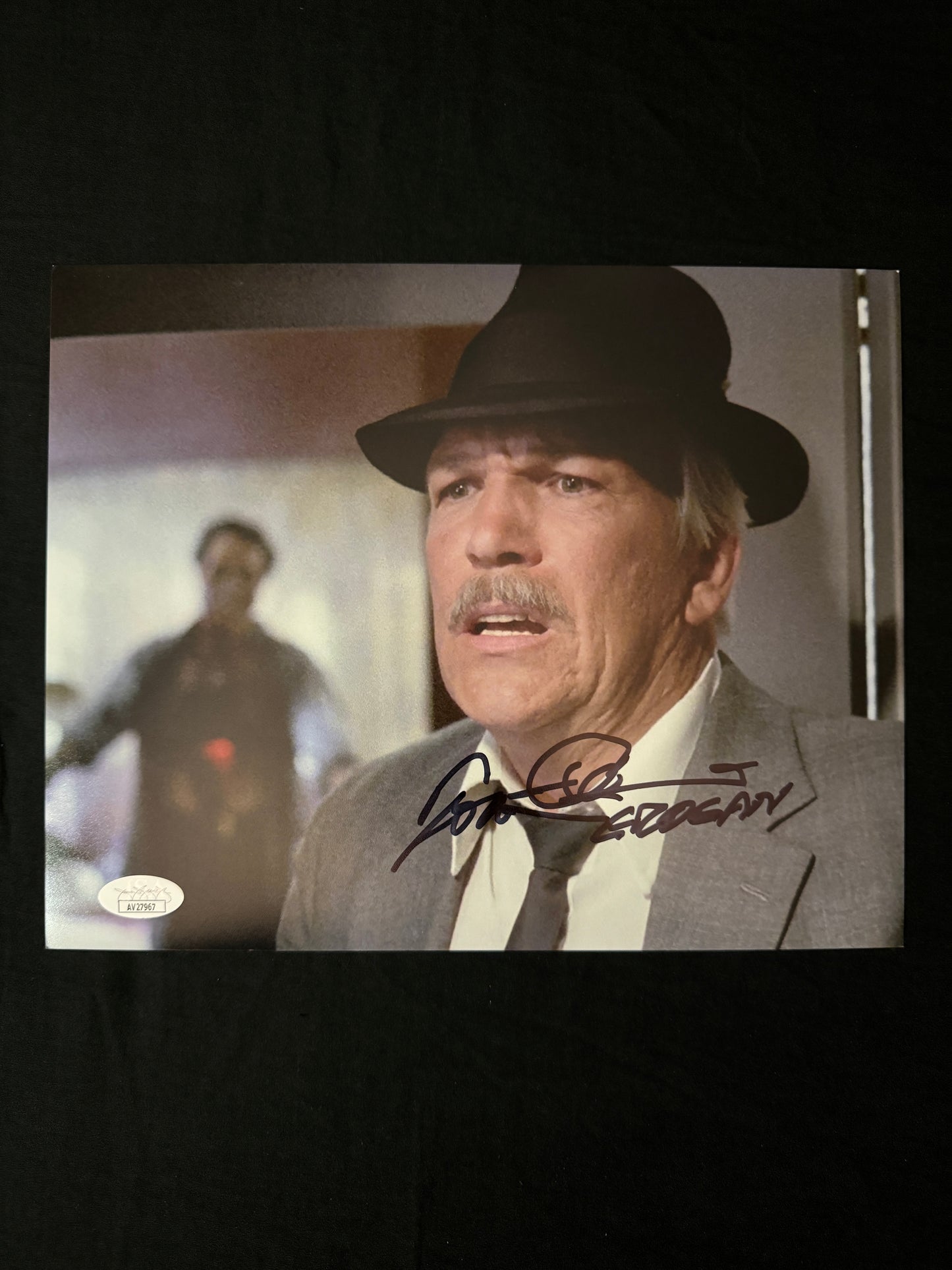 Tom Atkins signed Two Evil Eyes 8X10 photo W/ JSA COA