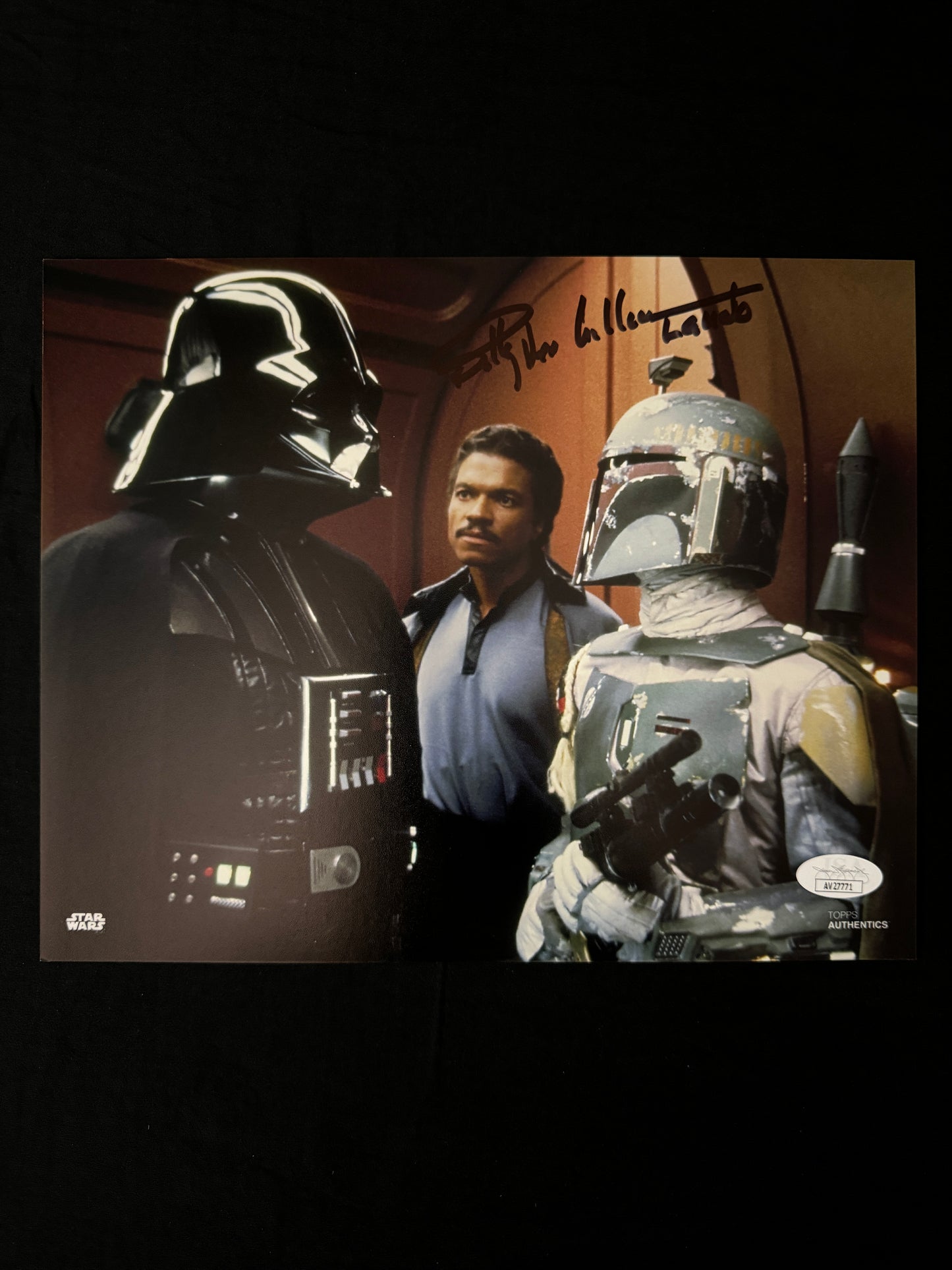 Billy Dee Williams signed Star Wars (Lando inscribed) 8X10 photo W/ JSA COA