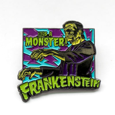 It's a Monster! Frankenstein Enamel Pin