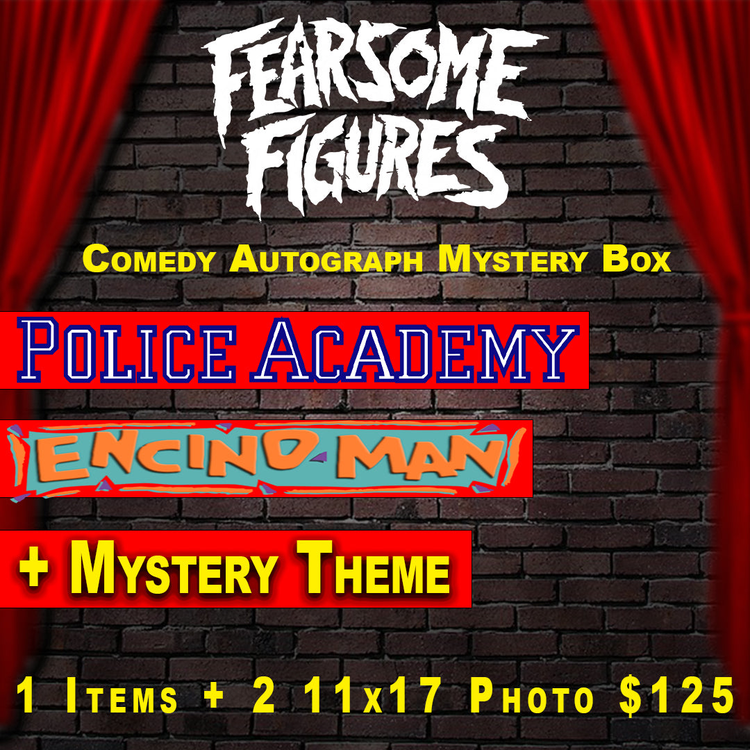FEARSOME FIGURES COMEDY AUTOGRAPH BOX