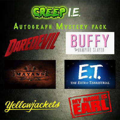 Creep I.E. Mystery autograph pack