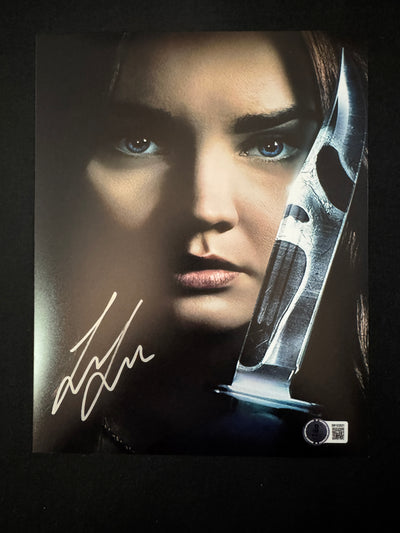 Liana Liberato signed Scream VI 8X10 photo W/ Beckett Witnessed COA