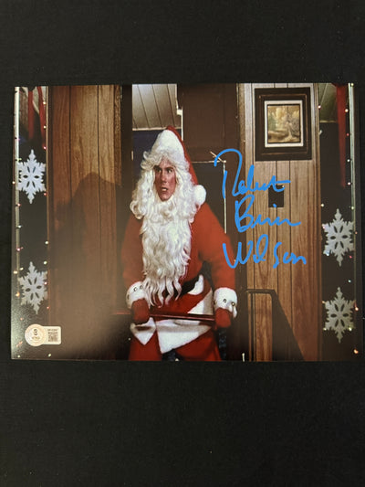 Robert Brian Wilson signed Silent Night Deadly Night 8X10 photo W/ Beckett Witnessed COA