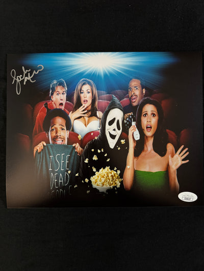 Lochlyn Munro signed Scary Movie 8X10 photo W/ JSA COA