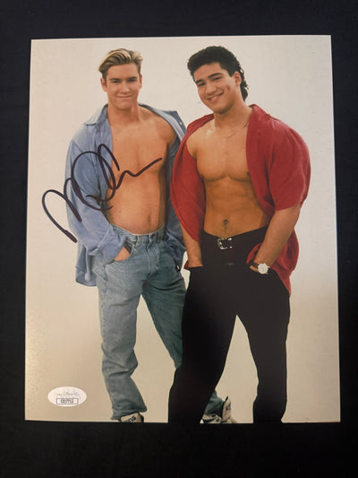 Mark-Paul Gosselaar signed Saved By The Bell 8X10 photo W/ JSA COA