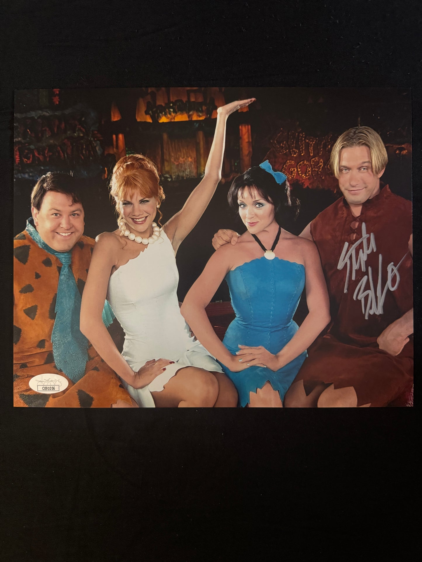 Stephen Baldwin signed The Flintstones Viva Rock Vegas 8X10 photo W/ JSA COA