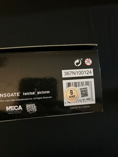 Tobin Bell signed Saw NECA Ultimate (Black Robe) W/ Beckett witnessed COA