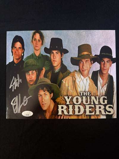 Stephen Baldwin signed The Young Riders 8X10 photo W/ JSA COA