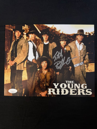 Stephen Baldwin signed The Young Riders 8X10 photo W/ JSA COA