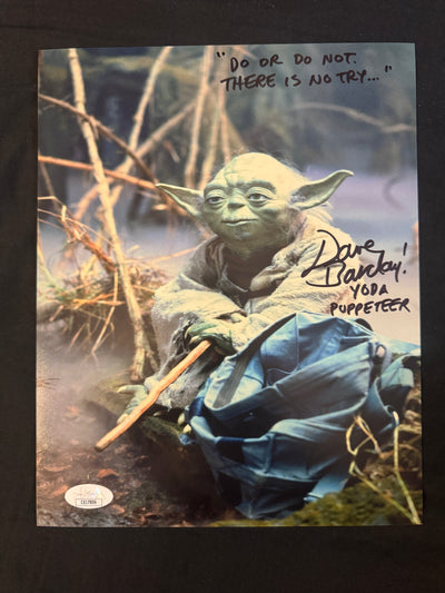 David Barclay signed Star Wars Return Of The Jedi 8X10 photo W/ JSA COA