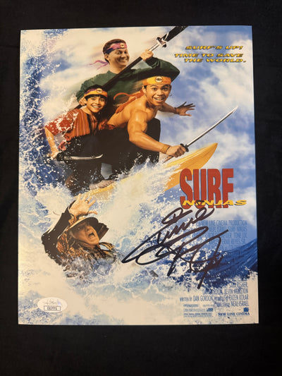 Ernie Reyes Jr. signed Surf Ninjas 8X10 photo W/ JSA COA