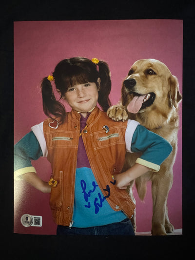 Soleil Moon Frye signed Punky Brewster 8X10 photo W/ Beckett COA