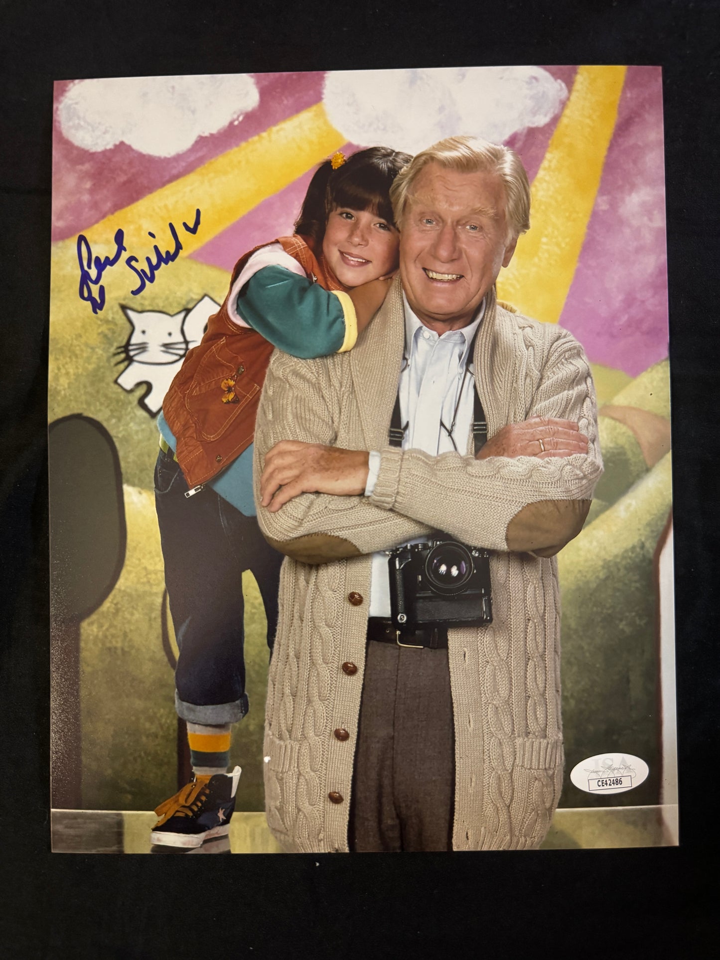 Soleil Moon Frye signed Punky Brewster 8X10 photo W/ JSA COA