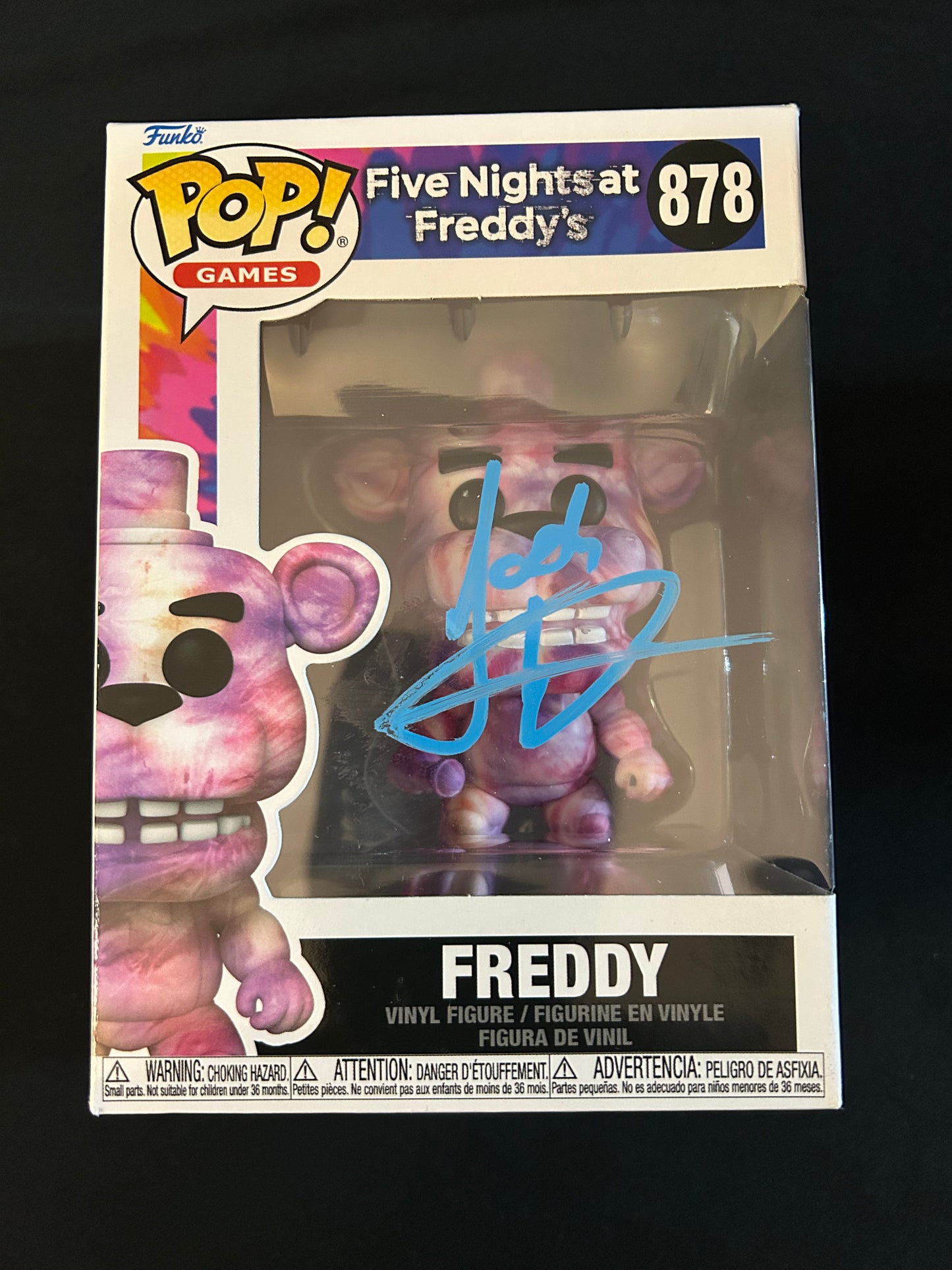 Josh Hutcherson signed Five Nights at Freddy's (Freddy) Funko Pop W/ Beckett COA