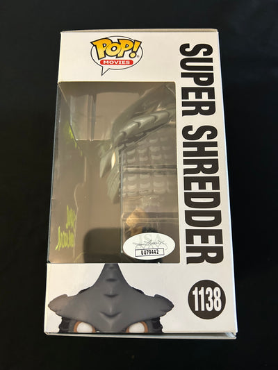 Kevin Nash signed TMNT Super Shredder (Super Shredder inscribed) Funko Pop W/ JSA COA