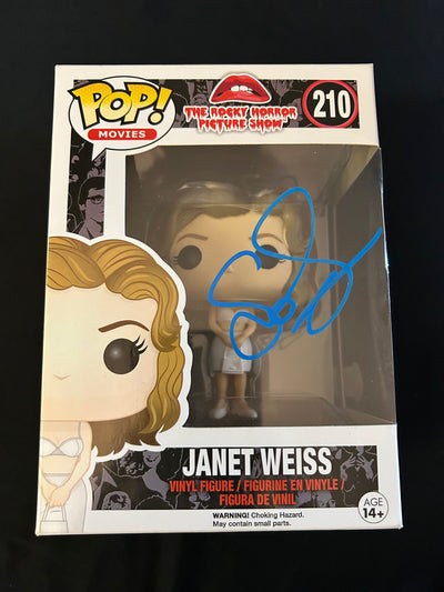 Susan Sarandon signed The Rocky Horror Picture Show Janet Weiss Funko Pop W/ Beckett COA