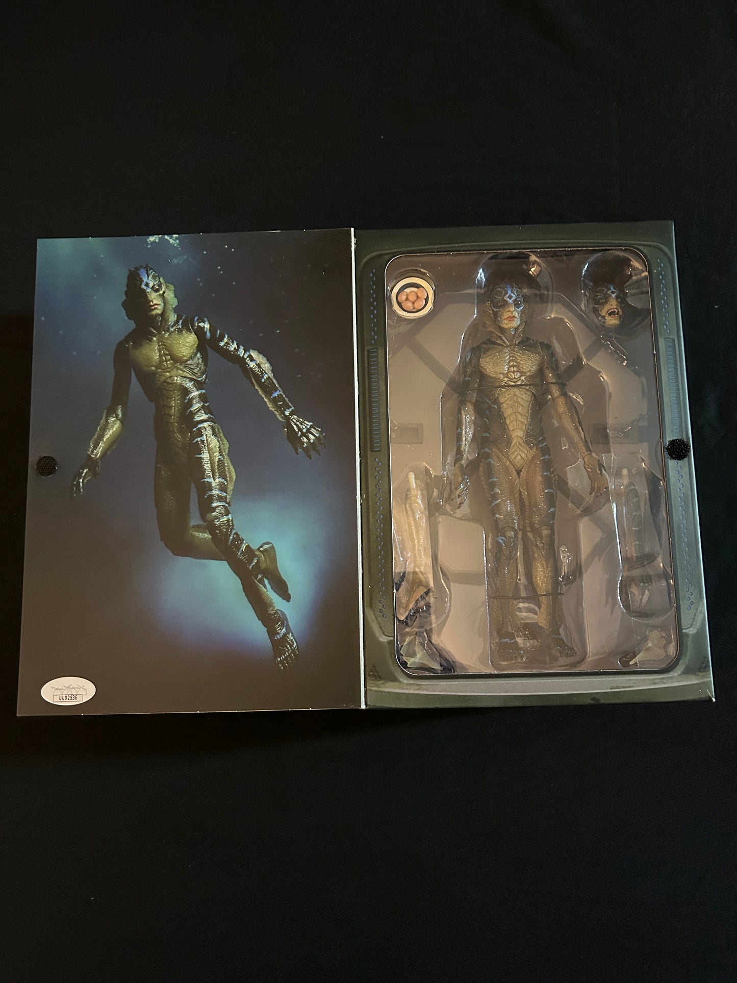 Guillermo del Toro signed The Shape of Water Amphibian Man NECA W/ JSA COA