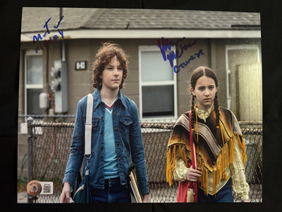 Mason Thames & Madeleine McGraw signed The Black Phone 8x10 photo W/ Beckett witnessed COA