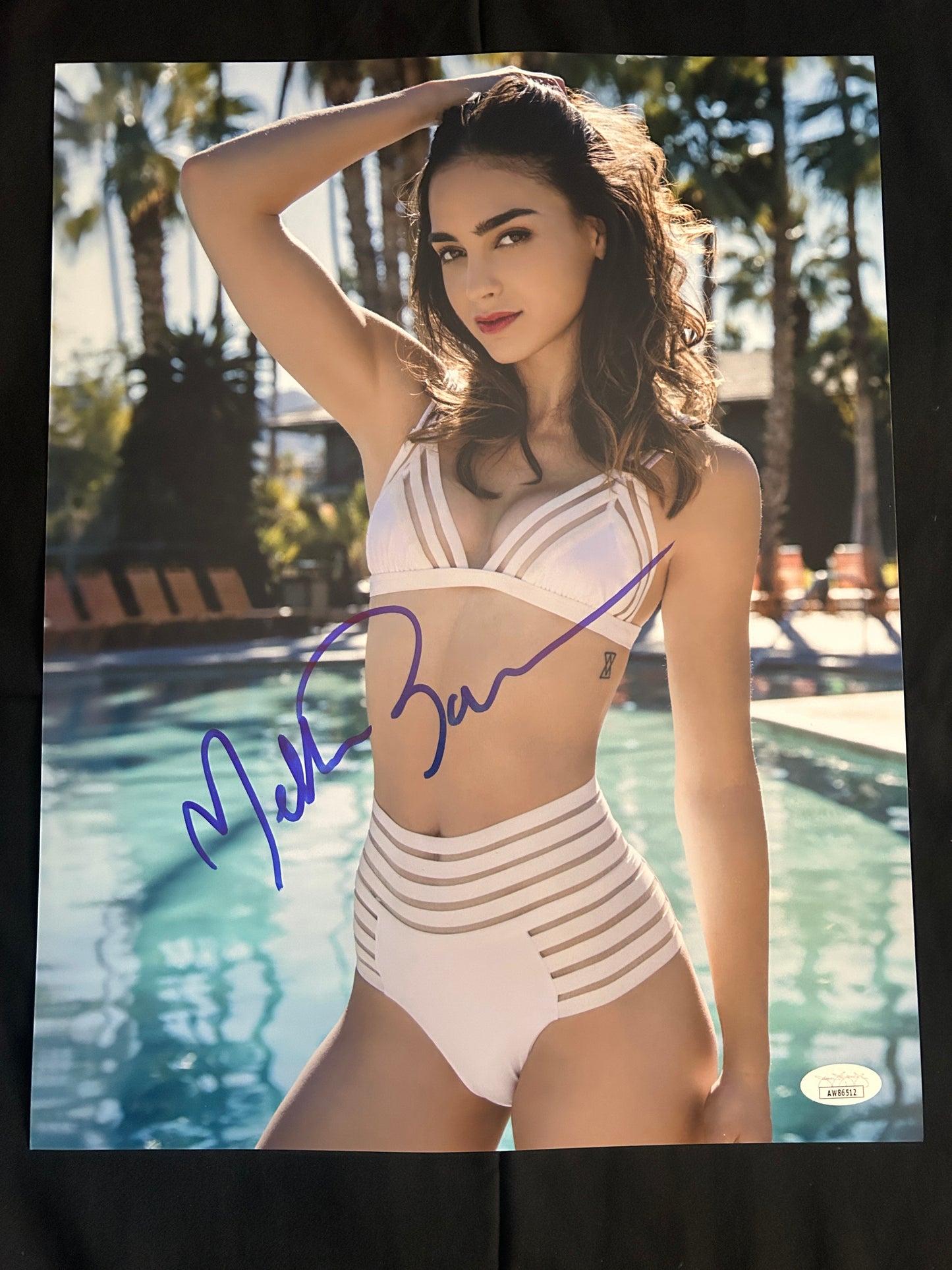 Melissa Barrera signed 11x14 photo W/ JSA COA