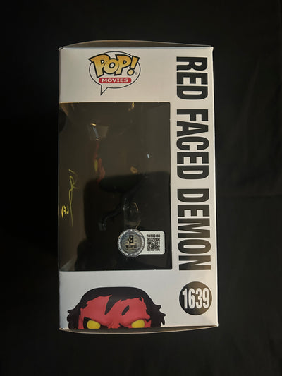 Joseph Bishara signed Insidious Red Faced Demon Funko Pop W/ Beckett witness COA