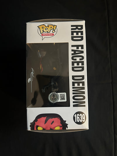 Joseph Bishara signed Insidious Red Faced Demon Funko Pop W/ Beckett witness COA