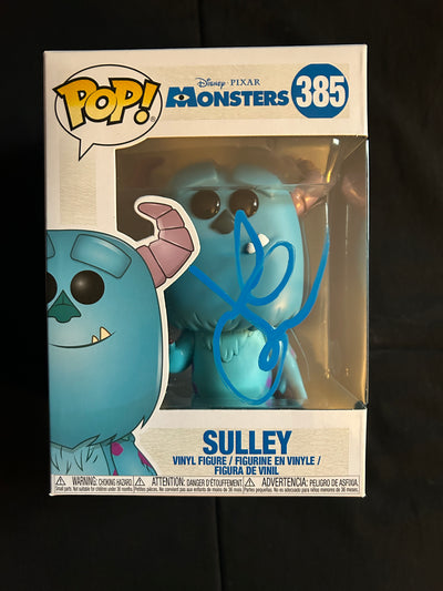 John Goodman signed Monsters Inc Sulley (385) Funko Pop W/ Beckett  COA
