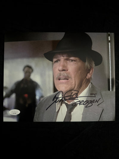 Tom Atkins signed  8X10 photo W/ JSA COA