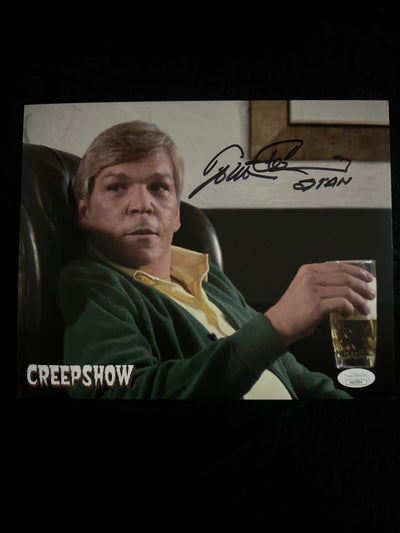 Tom Atkins signed  8X10 photo W/ JSA COA